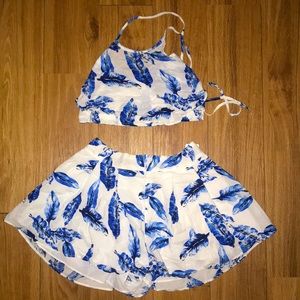 3/$20❤️ Cute Blue and White Set!